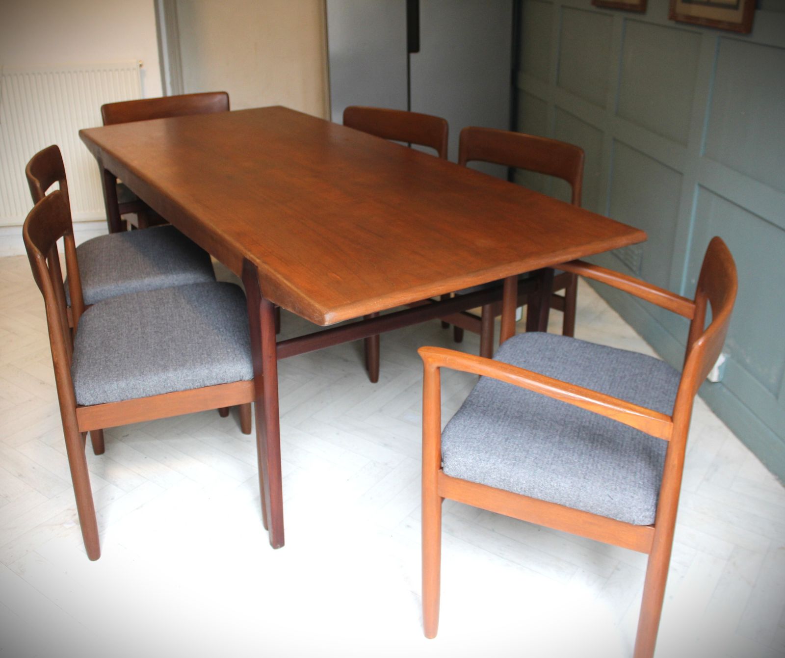 Mid Century Dining Table And Chairs By John Herbert For A Younger photo vintage
