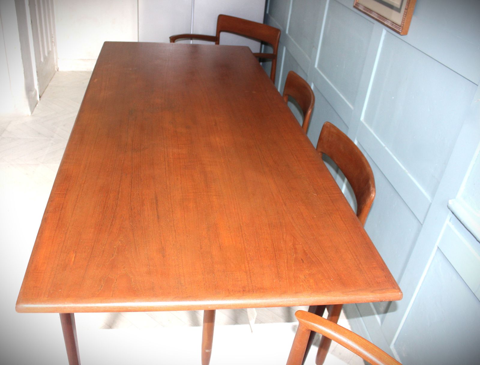Furniture Mid Century Dining Table And Chairs By John Herbert For A Younger photo