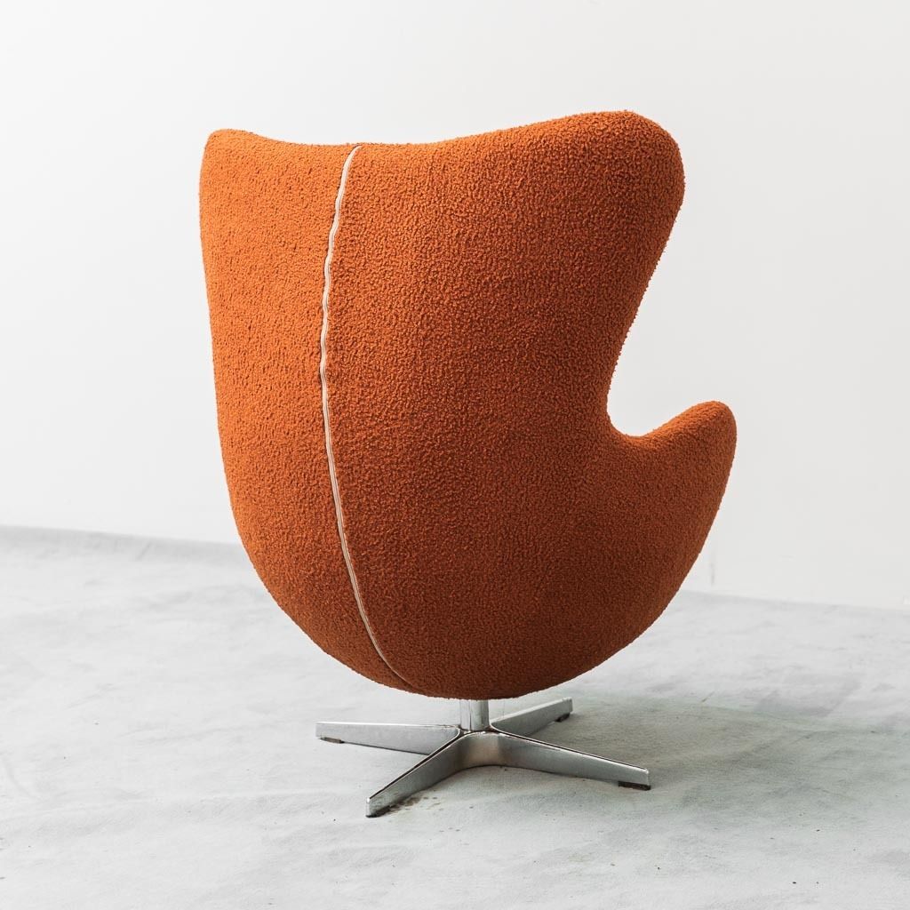 Bouclé Armchair Jacobsen Style 70s Vintage Modernism photo vintage