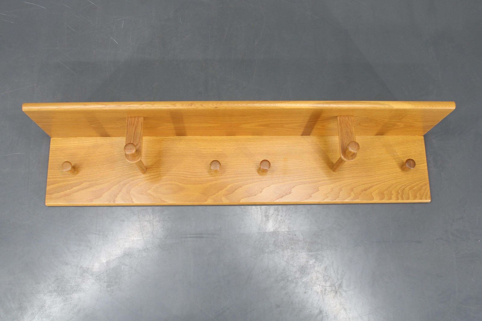 photo for sale 1970s Rare Aksel Kjersgaard Ash Wood Wall Hanger, Denmark