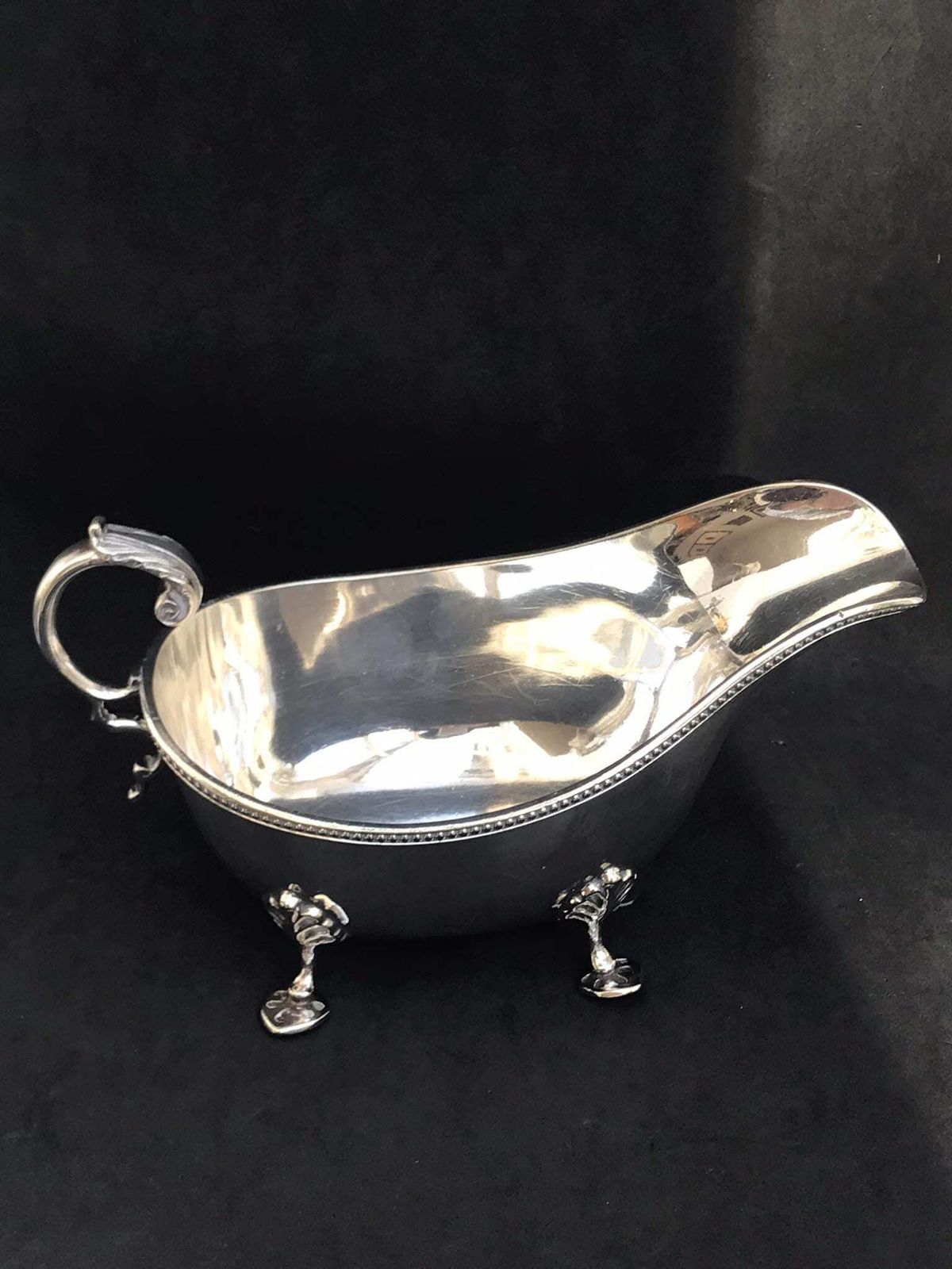 Tea Caddy Canister Silver Plated England Engraved Box Collector Gift Jar Silver Plated Wedding Gift