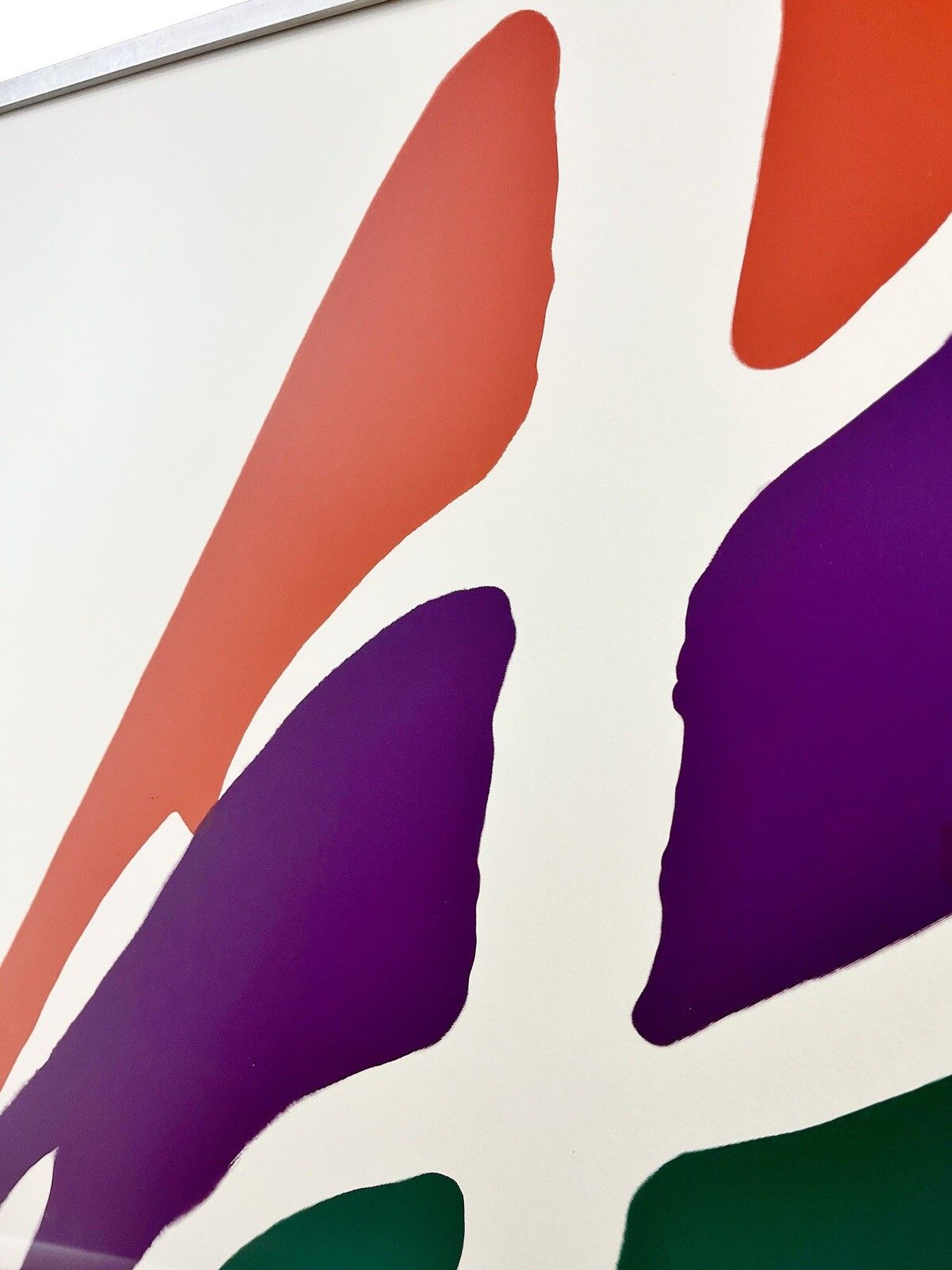 Morris Louis ‘Delta Eta’ Original Museum Lithograph, Mid Century Art 1979 photo buy