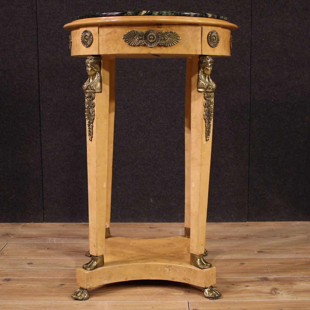 French Side Table In The Style Of Retour D'egypte From The 60s photo furniture