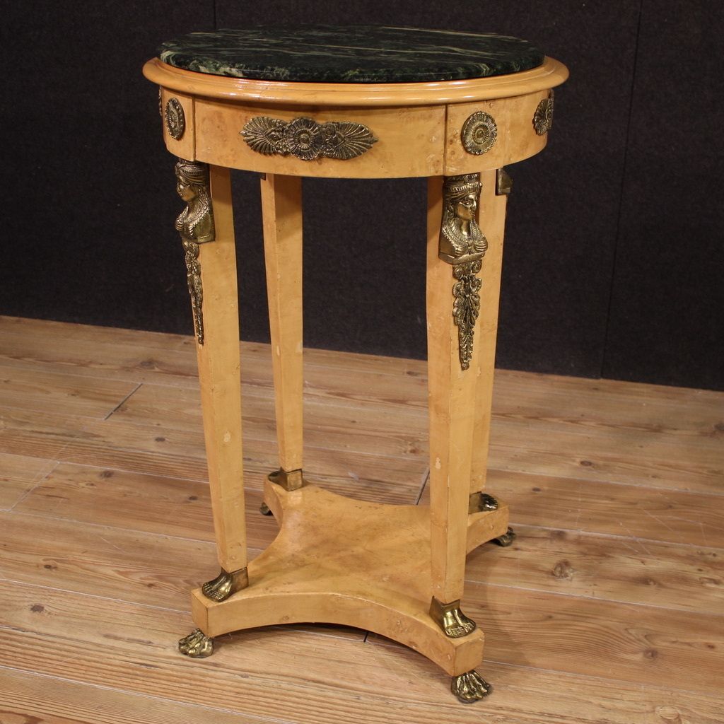 photo furniture French Side Table In The Style Of Retour D'egypte From The 60s