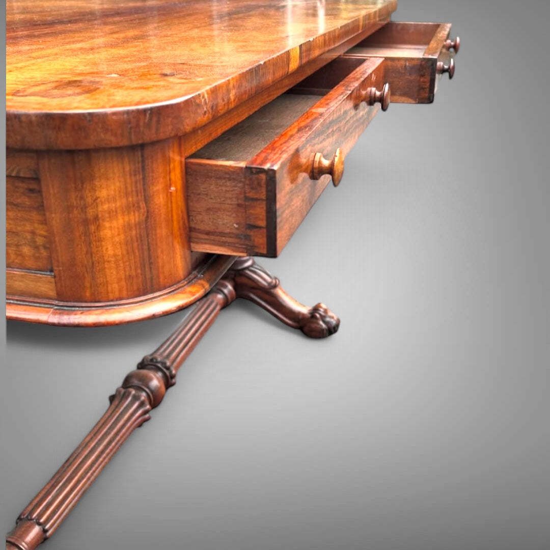 Exceptional Antique Gillows Georgian Rosewood Library/Hallway Centre Table Circa 1830 photo for sale