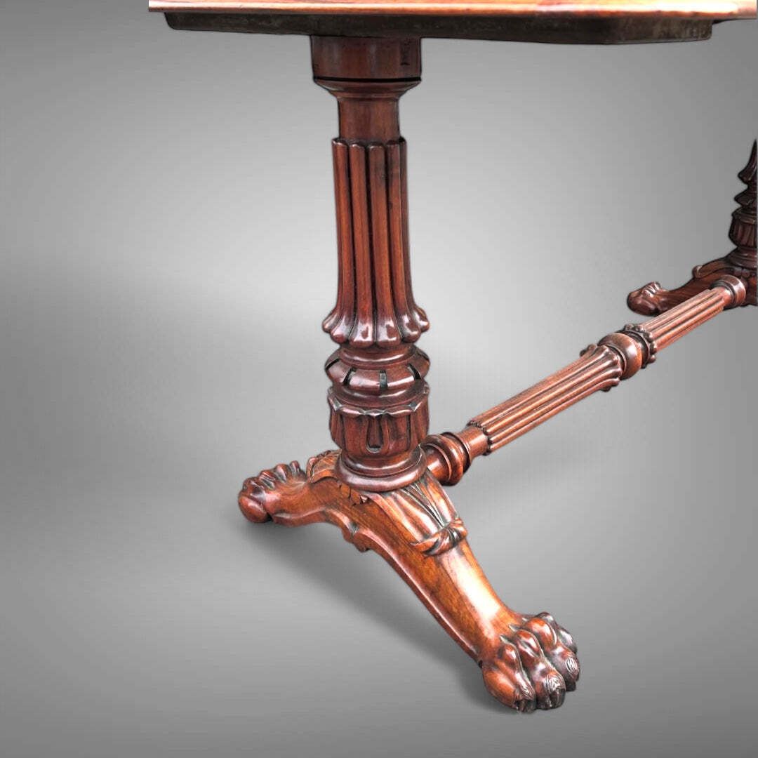 Exceptional Antique Gillows Georgian Rosewood Library/Hallway Centre Table Circa 1830 photo buy