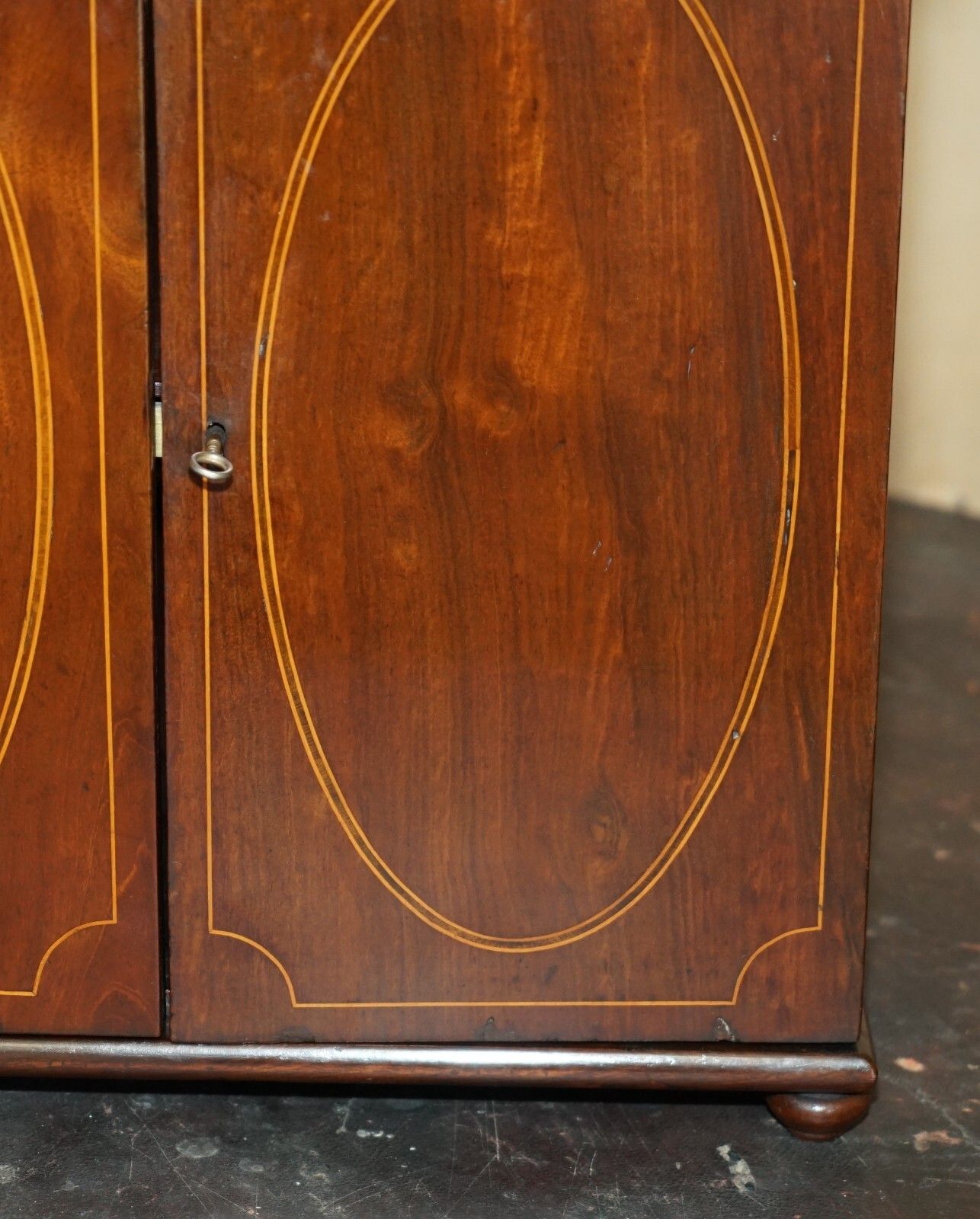 photo for sale Fully Restored Fine & Antique Georgian Sheraton Collectors Cabinet Circa 1820