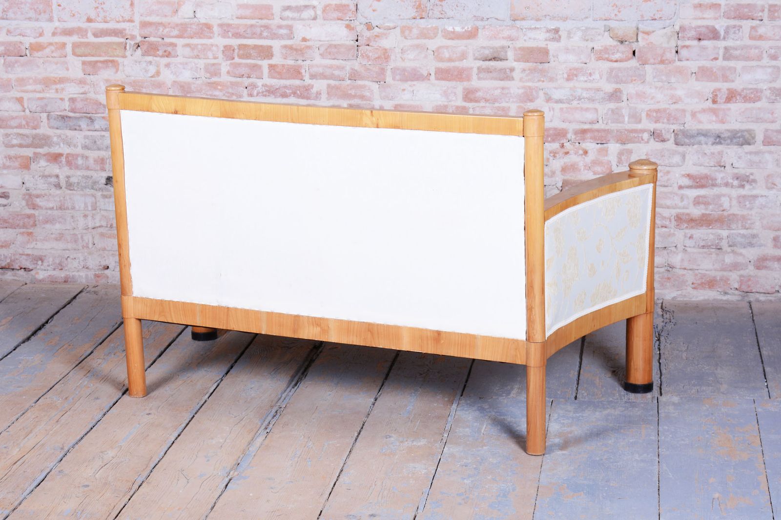 Restored Biedermeier Sofa, Cherry Wood, Revived Polish, Austria, 1830s photo Furniture