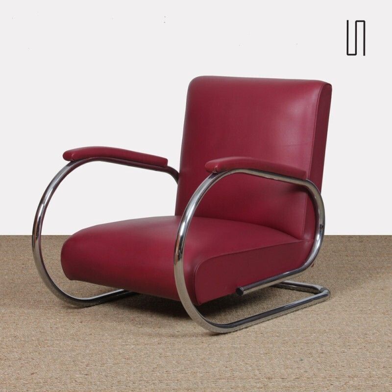 Tubular Armchair From The 1960s