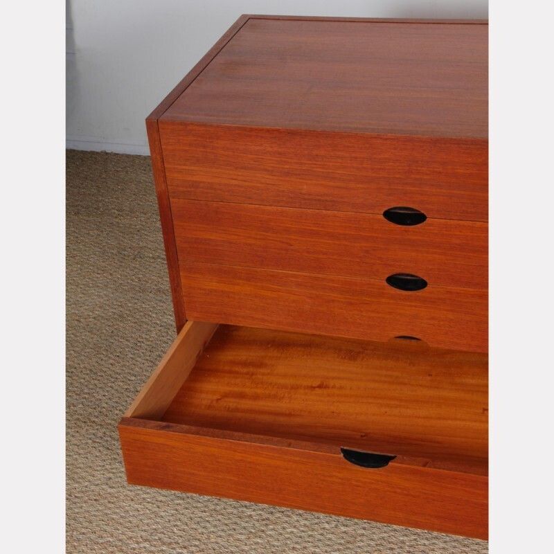 Teak Vanity By Joseph André Motte, 1960s photo 621.0