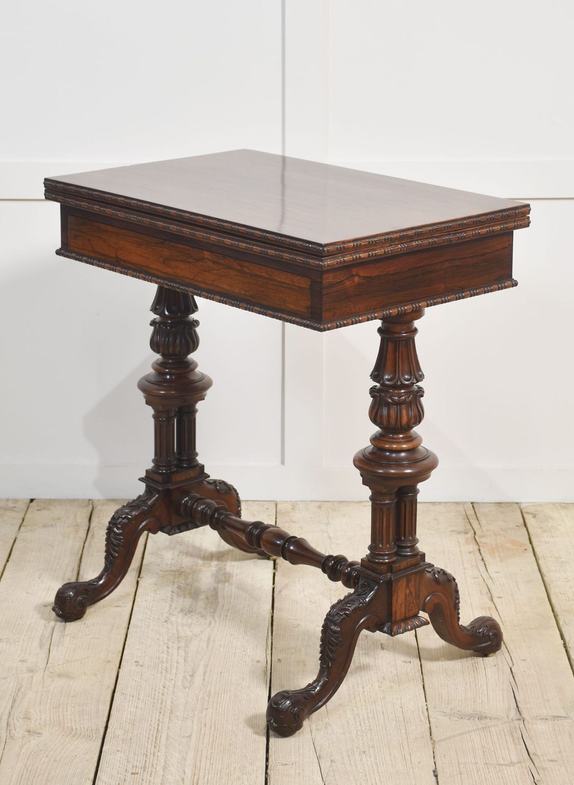 19th Century Gillows Design Rosewood Card Table photo vinterior