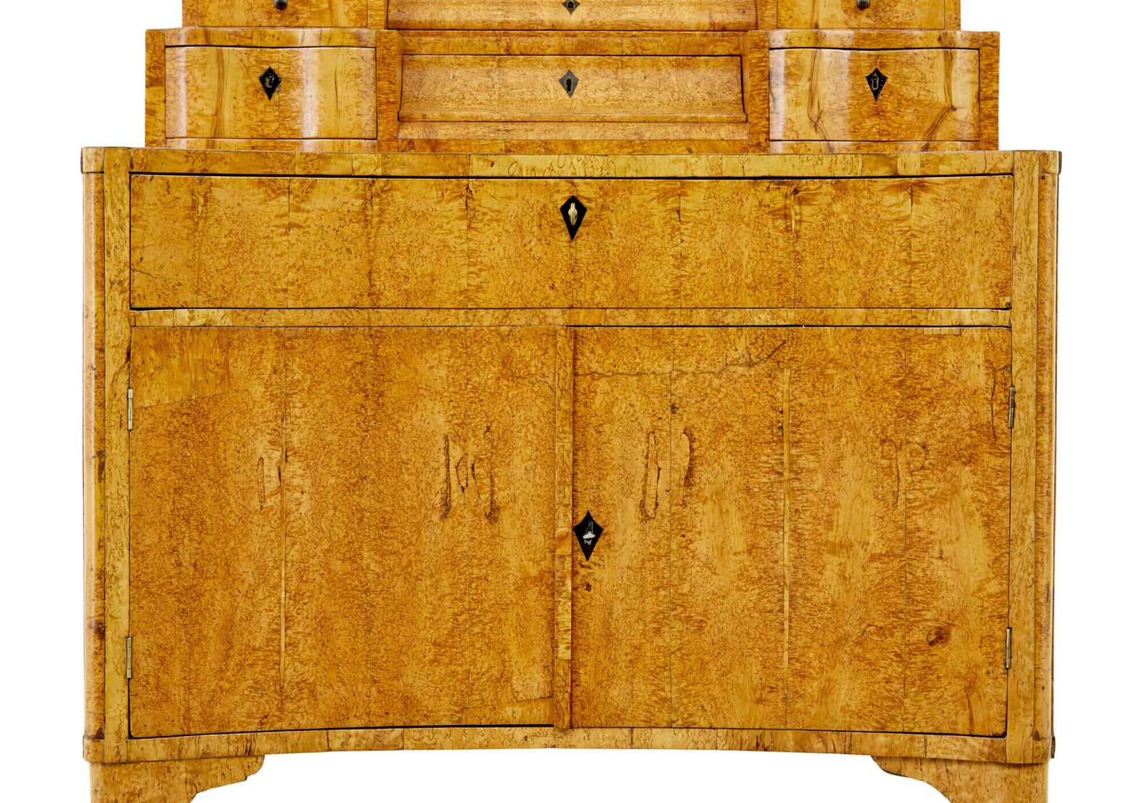 Early 19th Century Birch Biedermeier Vanity Chest Of Drawers photo buy