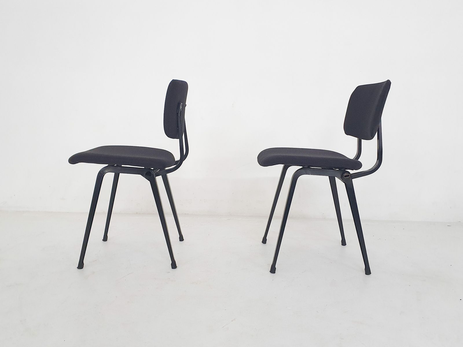 Set Of Two Friso Kramer For Ahrend De Cirkel Revolt Chairs, The Netherlands 1989 photo Furniture