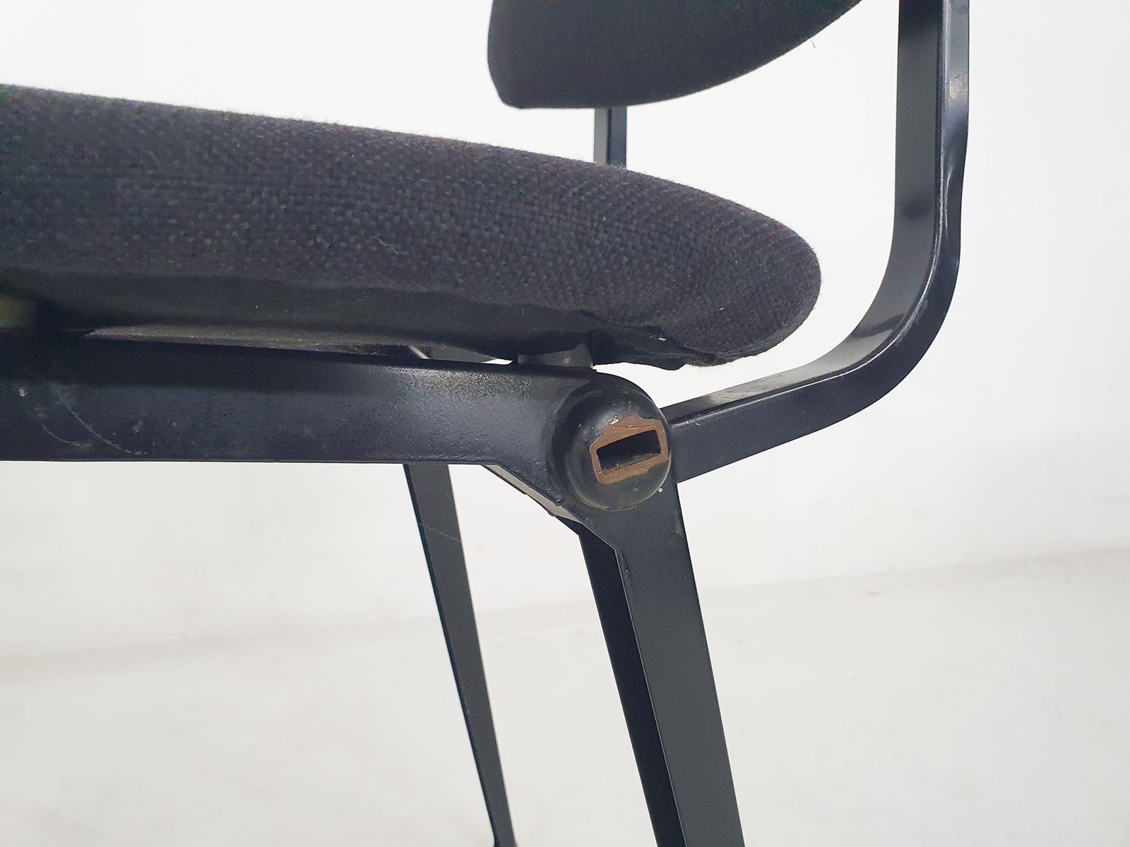 Set Of Two Friso Kramer For Ahrend De Cirkel Revolt Chairs, The Netherlands 1989 photo vintage