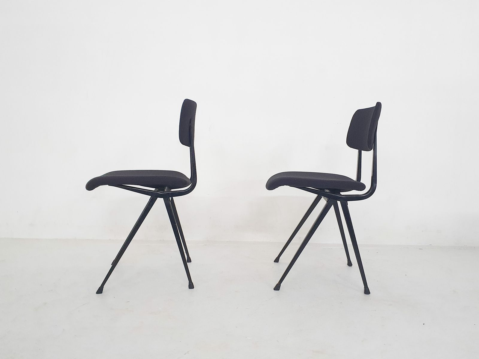 Set Of Two Friso Kramer For Ahrend De Cirkel "Result" Chairs , The Netherlands 1960's photo furniture