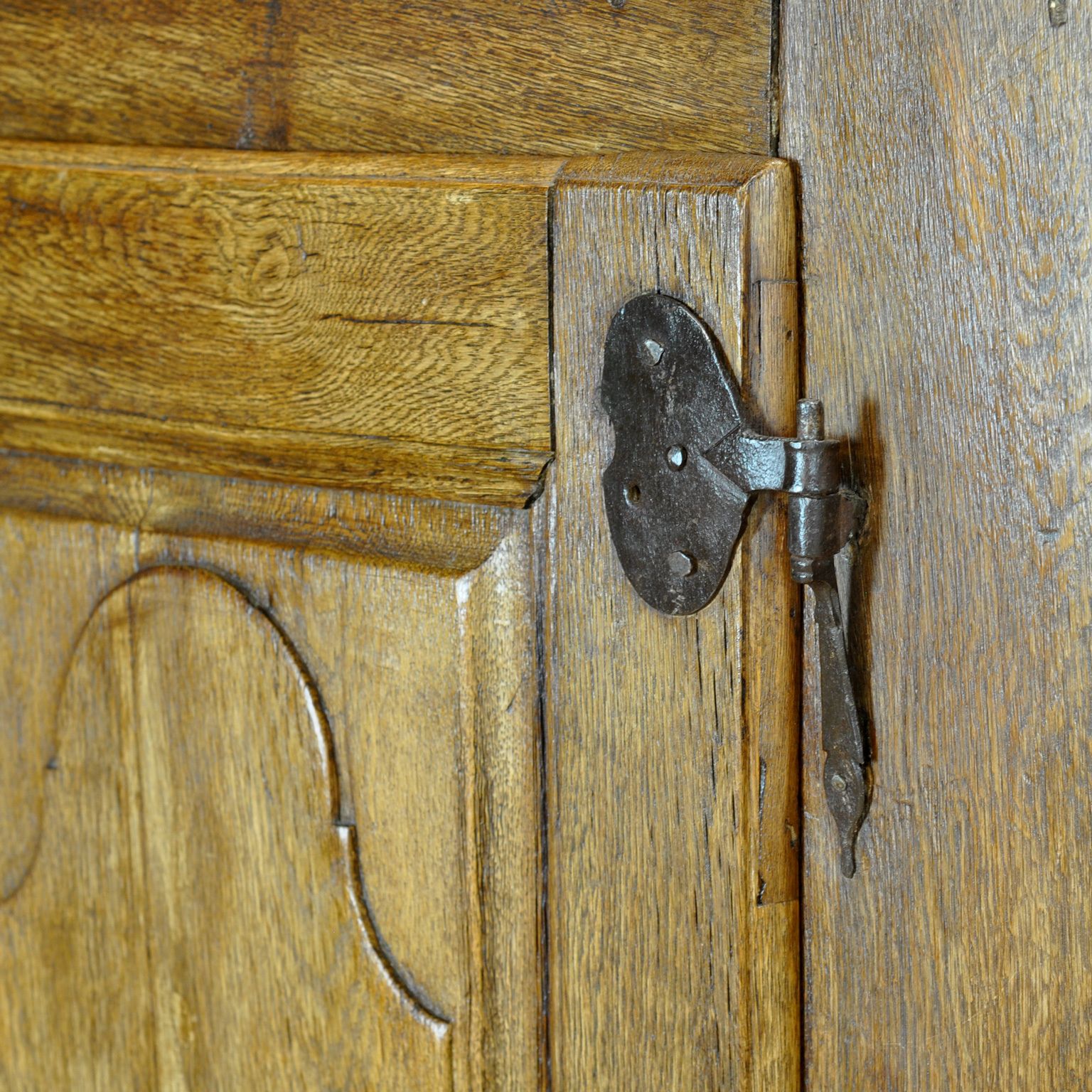 Antique Oak French Cabinet, Circa 1820 photo buy