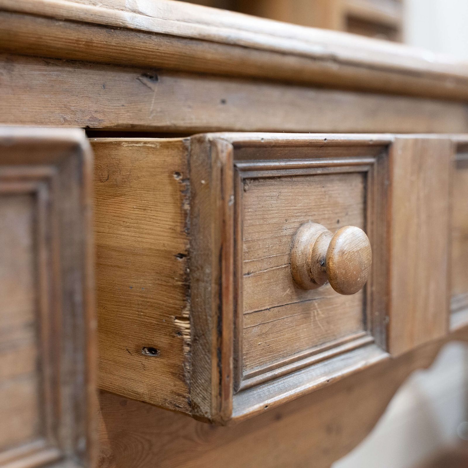photo furniture English Stripped Pine Dresser