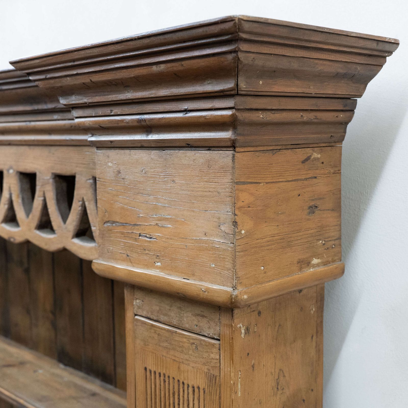 Furniture English Stripped Pine Dresser photo