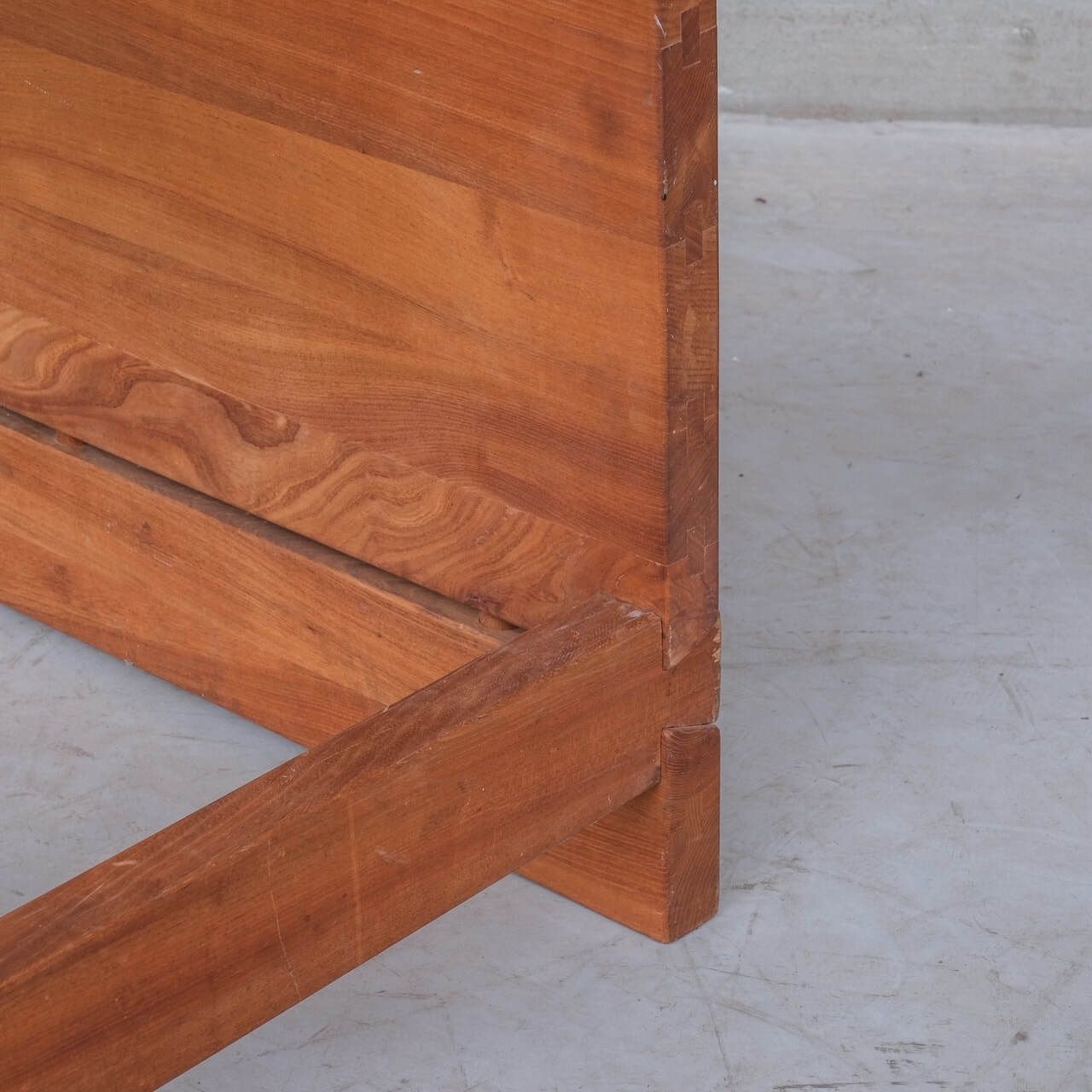 Pierre Chapo Mid Century L02a Elm Single Day Bed (1 Available) photo 3900.0