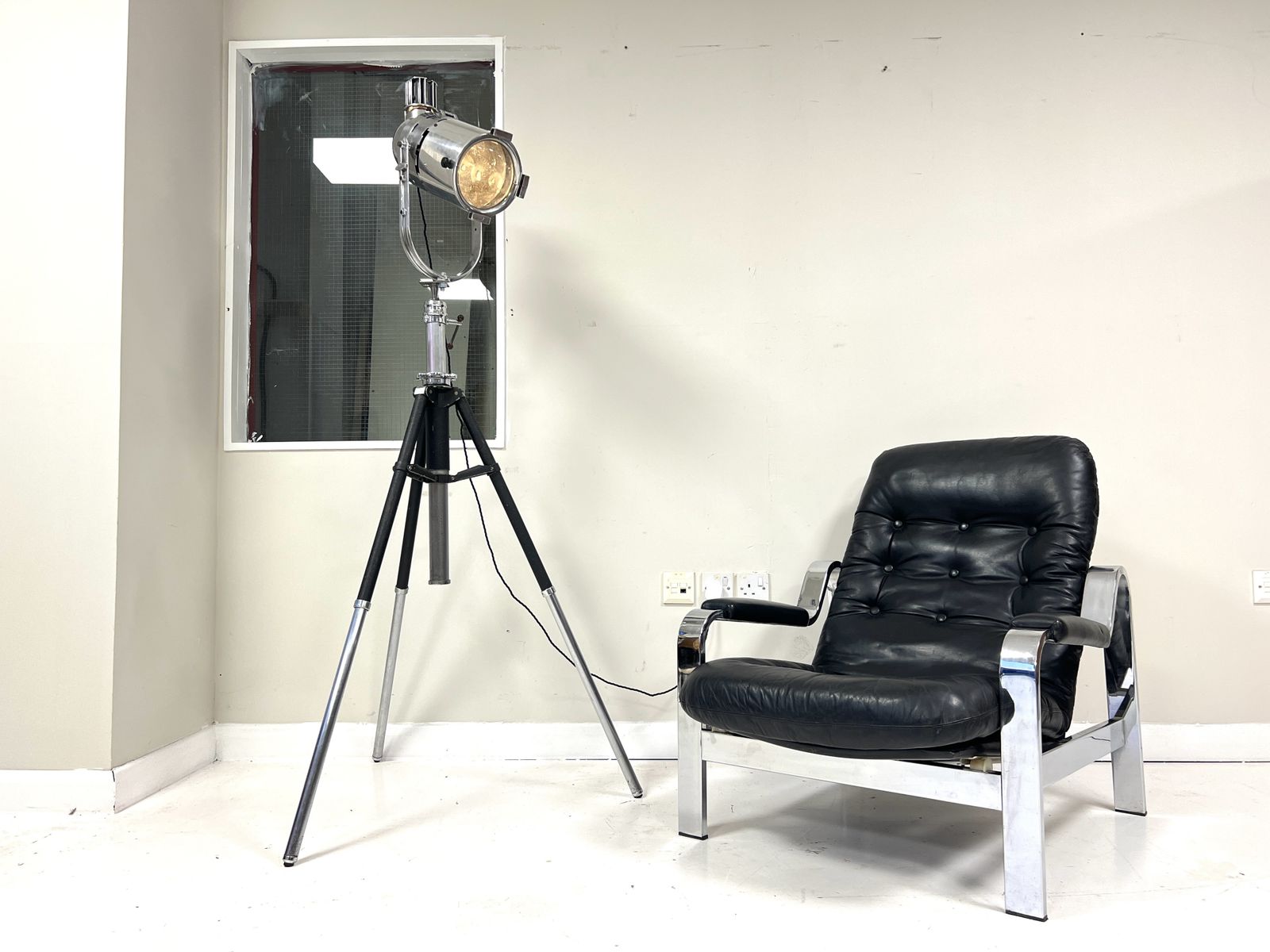 Century, Vintage Theatre Spotlight Lamp