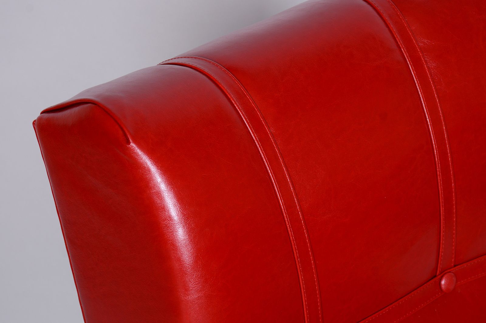 photo for sale Restored Bauhaus Armchair, By Vichr A Spol., Chrome, Leather, Germany, 1930s