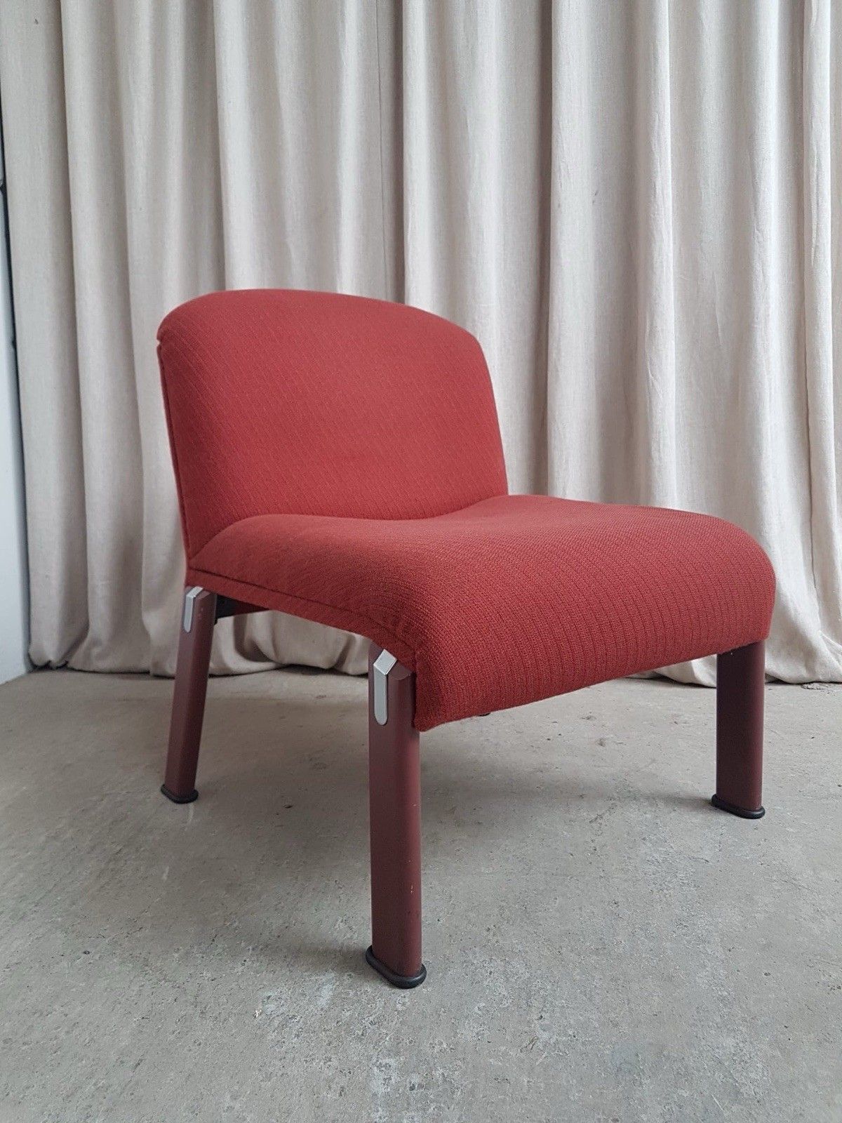 Vtg Late Mid Century Modernist Studio Lounge Chair Scandi Retro Post Modern R801 photo Furniture