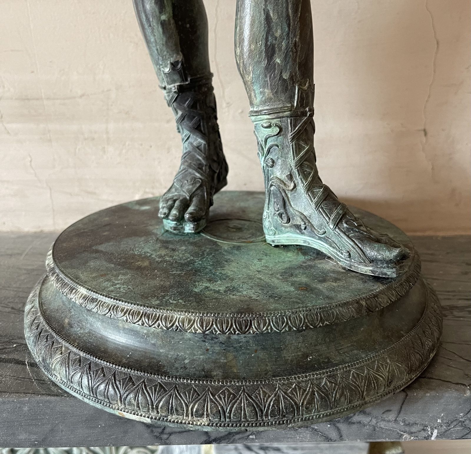 A Grand Tour Bronze Of Narcissus photo buy