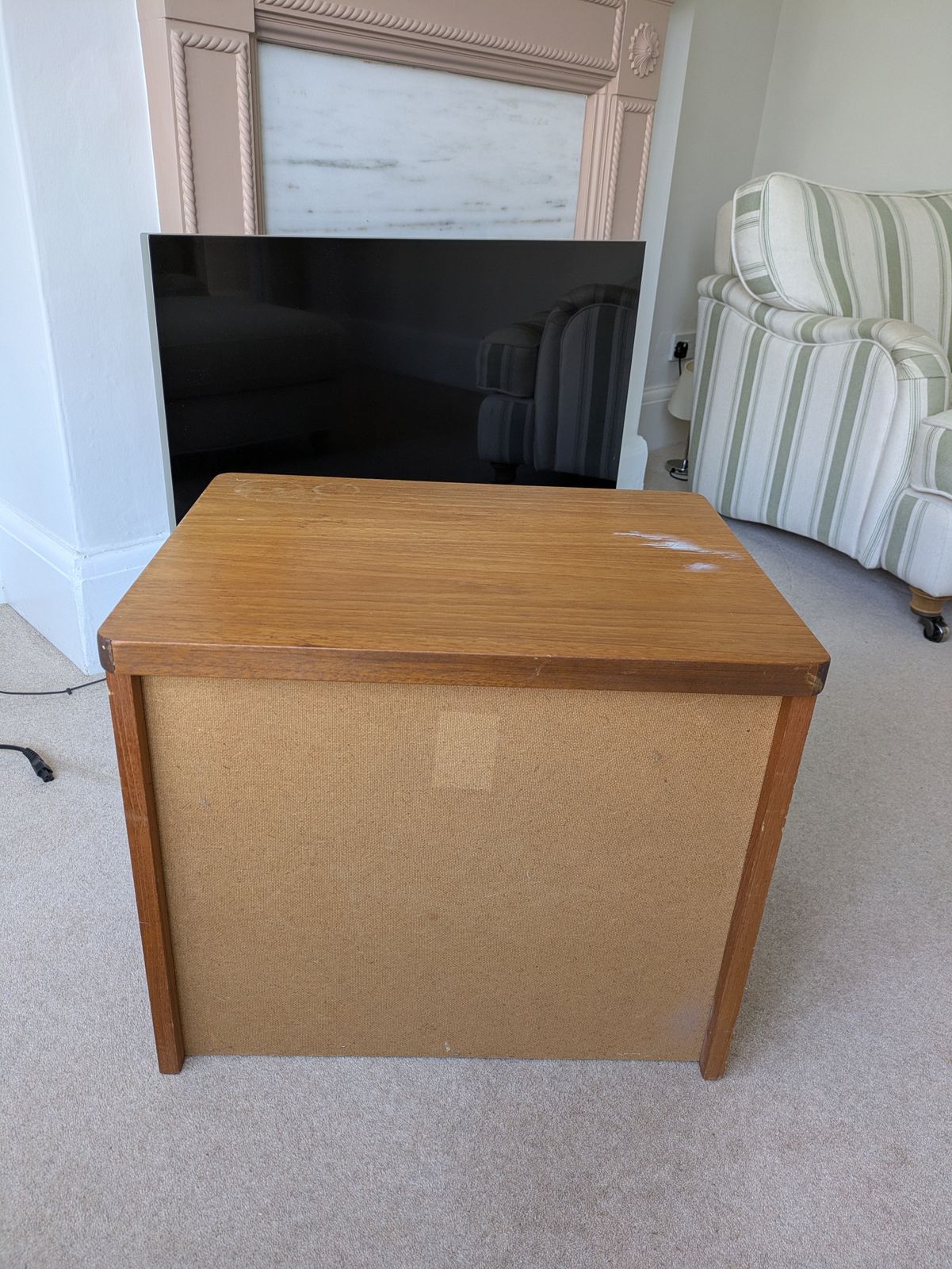 Pair Of 1960s Stag Teak Nightstands photo for sale