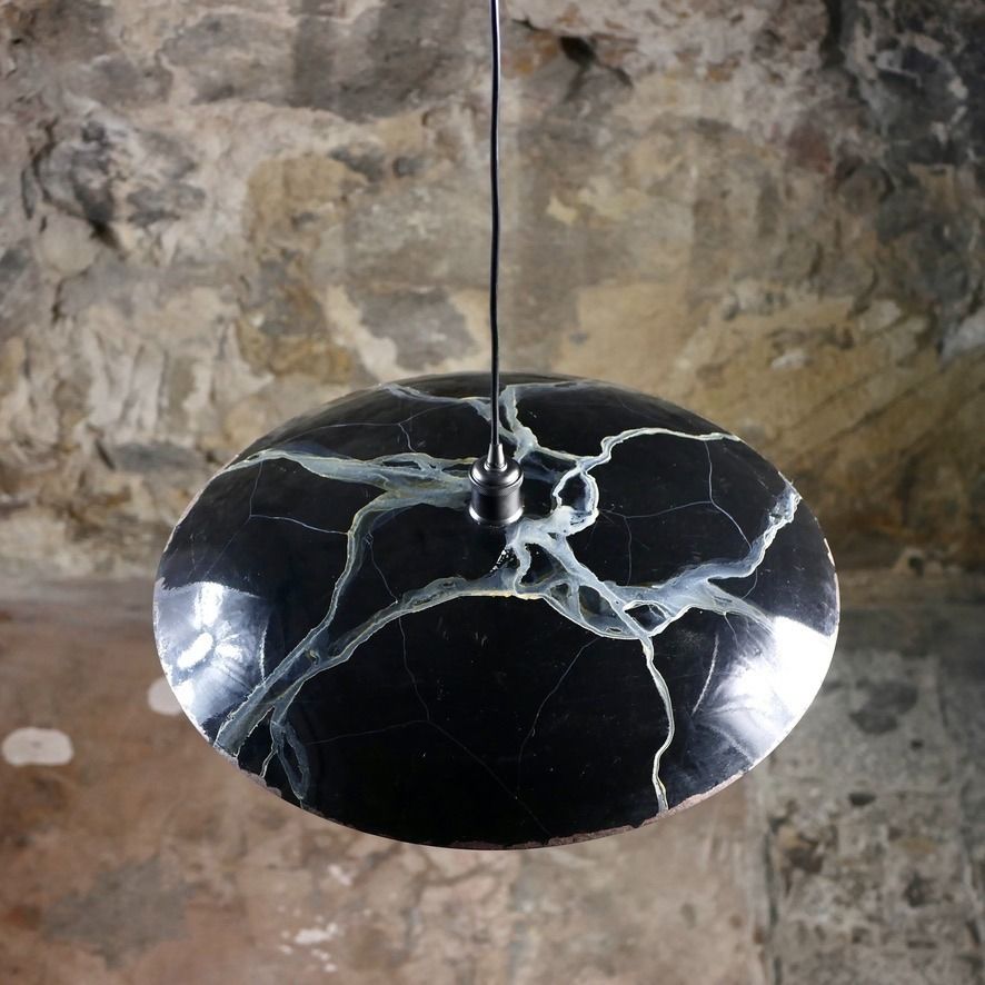 Large Galaxy Pendants X3, France 1980s