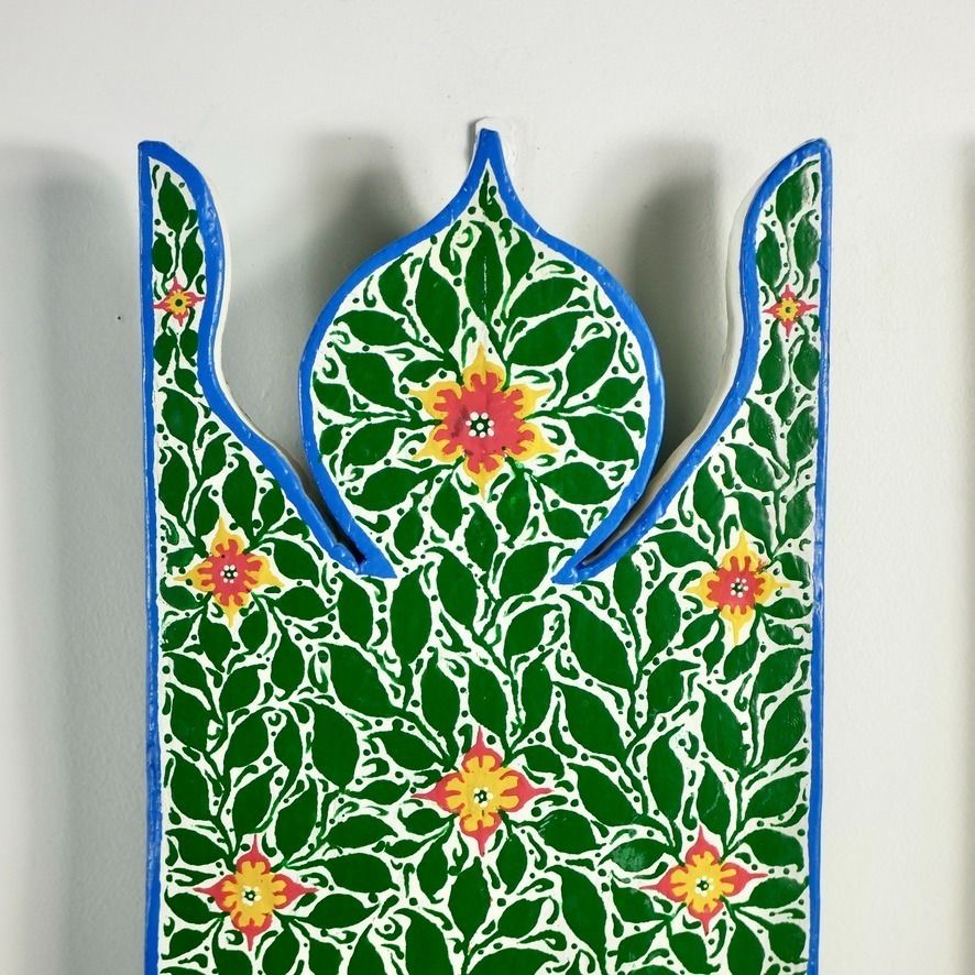 Pair Of Handmade Bedside Tables Or Shelves From Tunisia, Circa 1980 photo buy