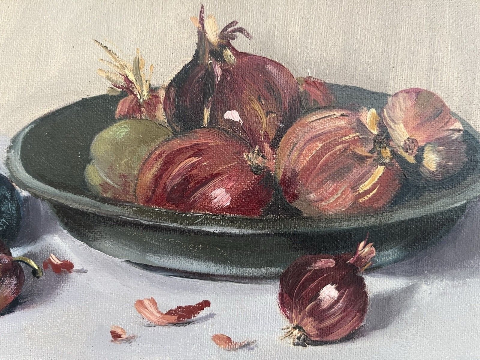photo furniture Christine Birchall British Contemporary Still Life  Oil On Canvas Fine Art