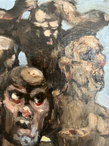 Donald Macleod Scottish Oil On Board Contemporary Art photo Art