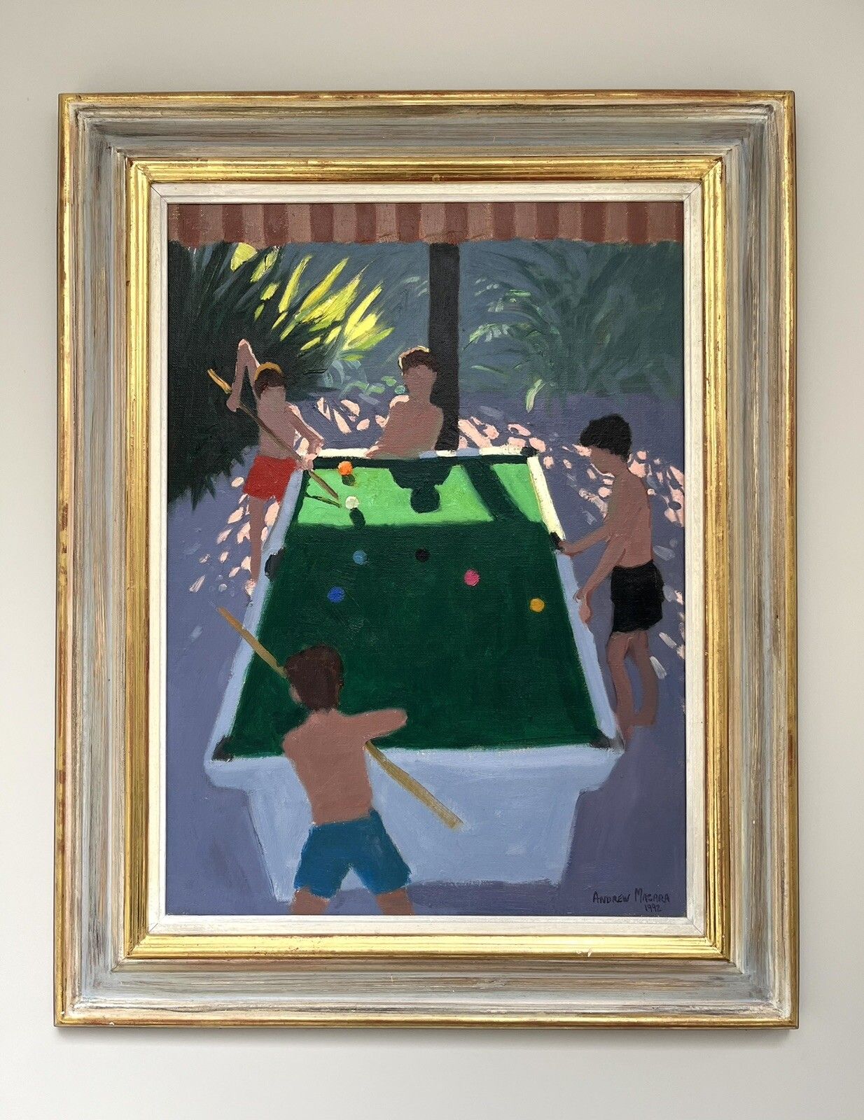 Andrew Macara British Contemporary Oil On Canvas Fine Art photo furniture