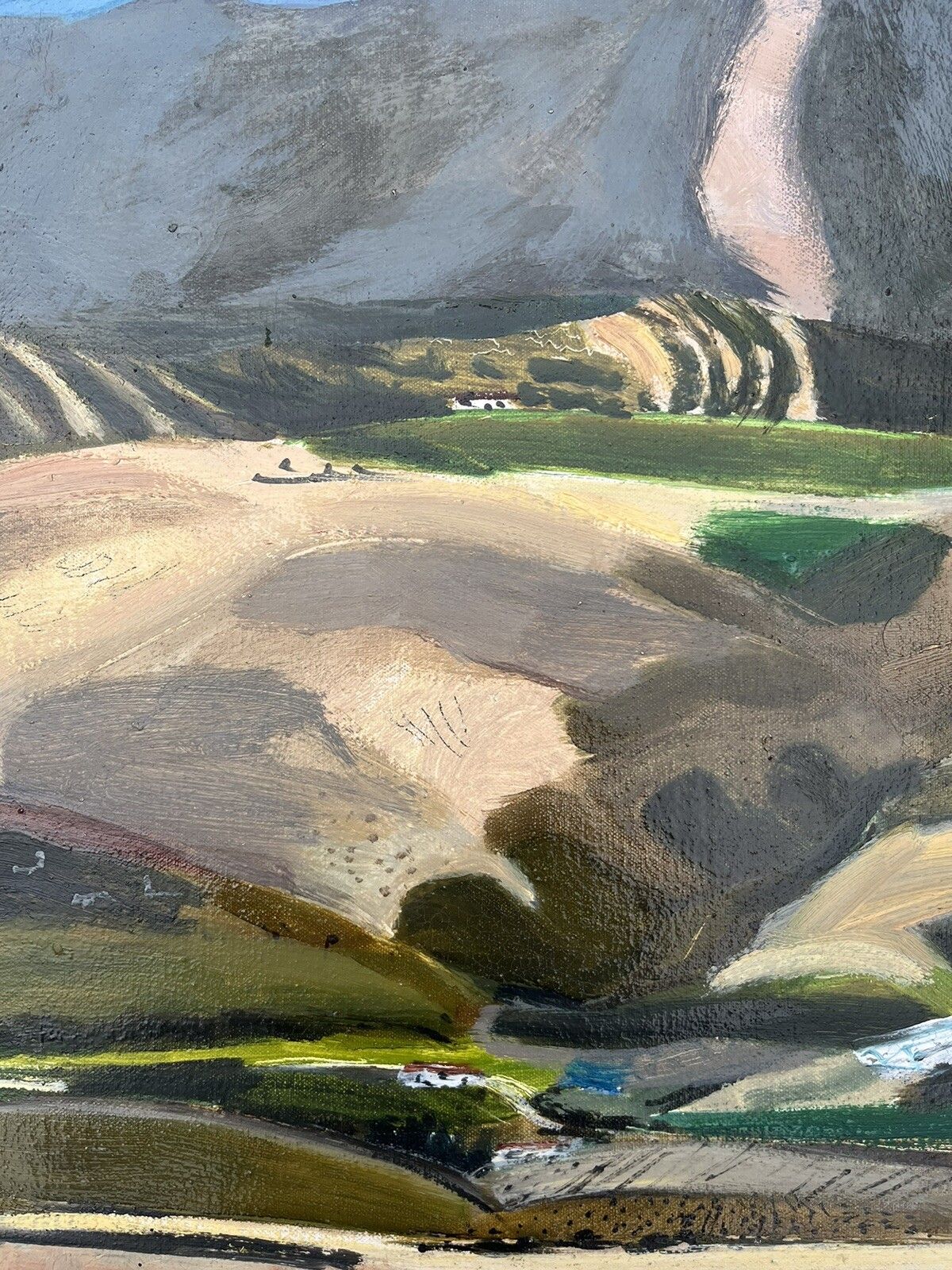 David Ralph Simpson British Late 20th Century Oil On Board Landscape photo buy