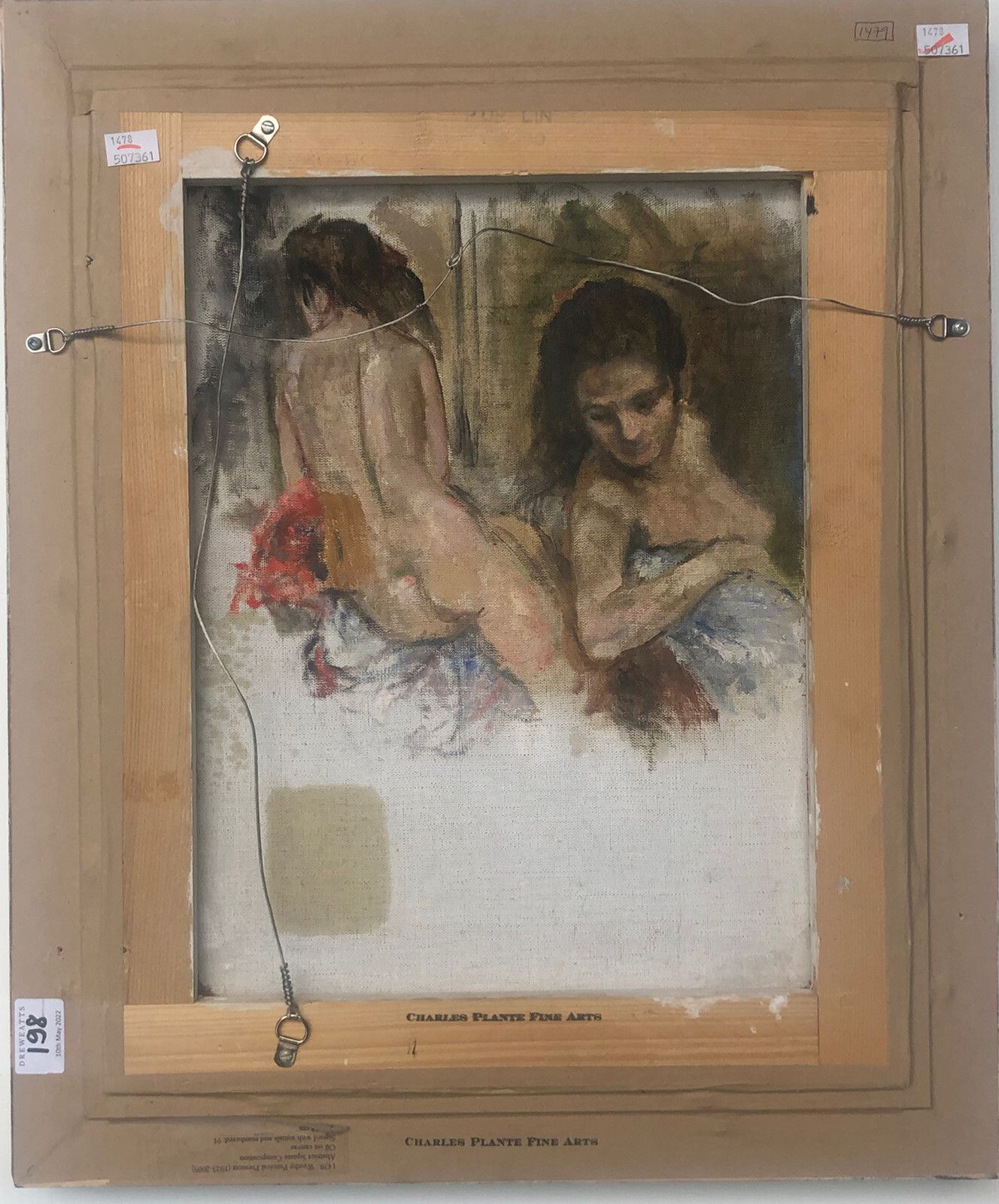 Art Westby William Percival Prescott British Abstract 20th Century Oil On Canvas photo