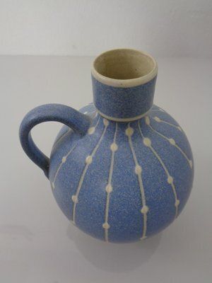 Studio Ceramic Vase By Carl Fischer For Bürgel, 1960s photo 126.0