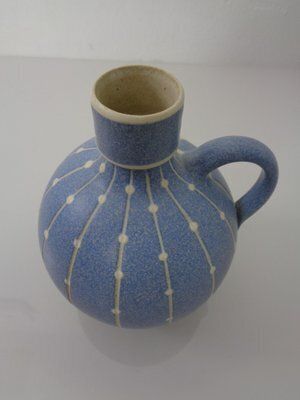 Studio Ceramic Vase By Carl Fischer For Bürgel, 1960s photo vinterior