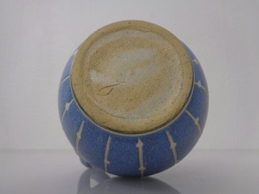 photo vintage Studio Ceramic Vase By Carl Fischer For Bürgel, 1960s