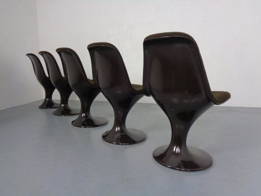 Orbit Chairs By Farner & Grunder For Herman Miller, 1970s, Set Of 5 photo vinterior