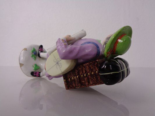 photo buy Porcelain Map Seller Figurine From Augarten Vienna, Austria, 1930s