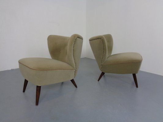 Set Of German Organic Club Chairs, 1950s photo for sale