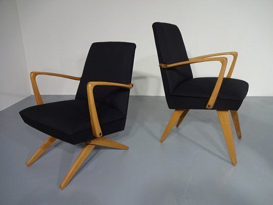 Mid Century Scissor Chair From Knoll, Germany, 1950s photo 842.0