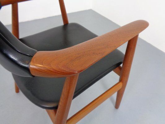 photo vintage Danish Teak Gm11 Armchair By Svend Aage Eriksen Of Glostrup, Denmark, 1960s