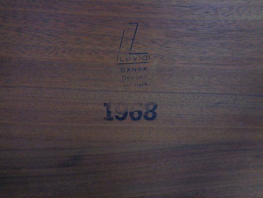 photo vintage Teak Coffee Table By Peter Løvig Nielsen For Dansk Design, Denmark, 1968