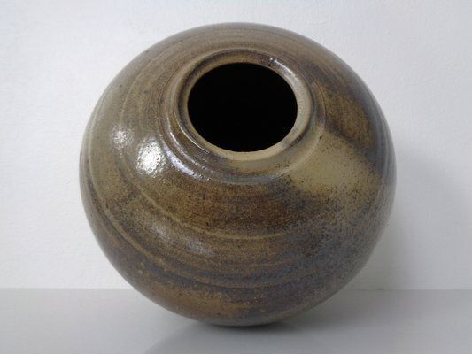 photo for sale Large German Studio Ceramic Vase By Monika Maetzel, 1960s