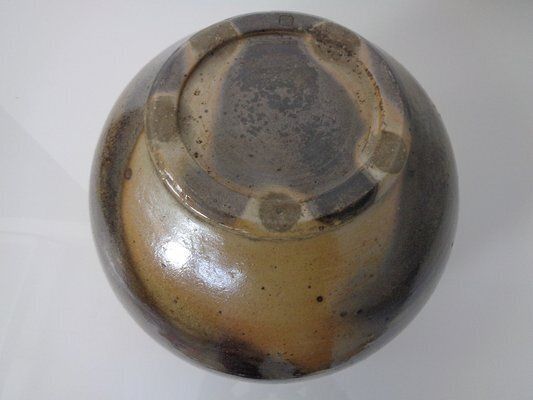 photo vintage Large German Studio Ceramic Vase By Monika Maetzel, 1960s