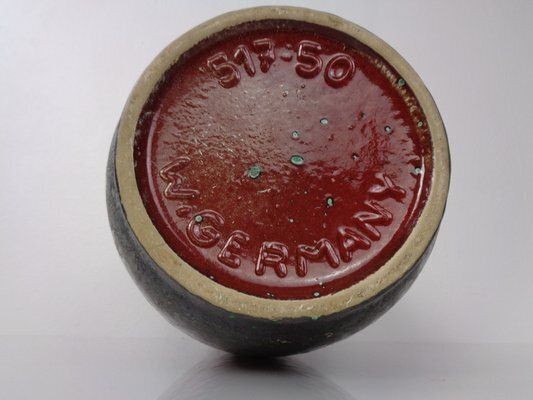 photo buy Large Pop Art Model 517 50 Vase In Glazed Lava Ceramic From Scheurich, 1970s
