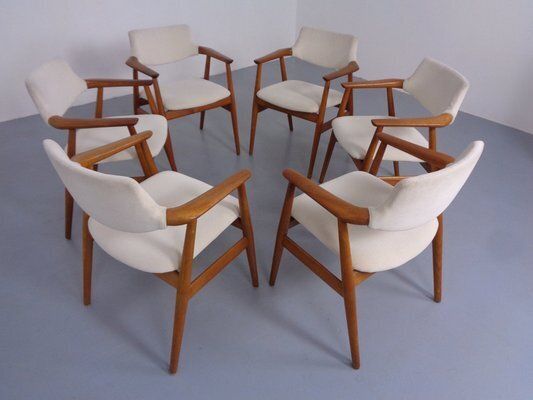 Danish Teak Armchairs By Svend Aage Eriksen For Glostrup, 1960s, Set Of 6 photo Furniture