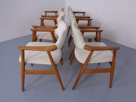 photo vinterior Danish Teak Armchairs By Svend Aage Eriksen For Glostrup, 1960s, Set Of 6