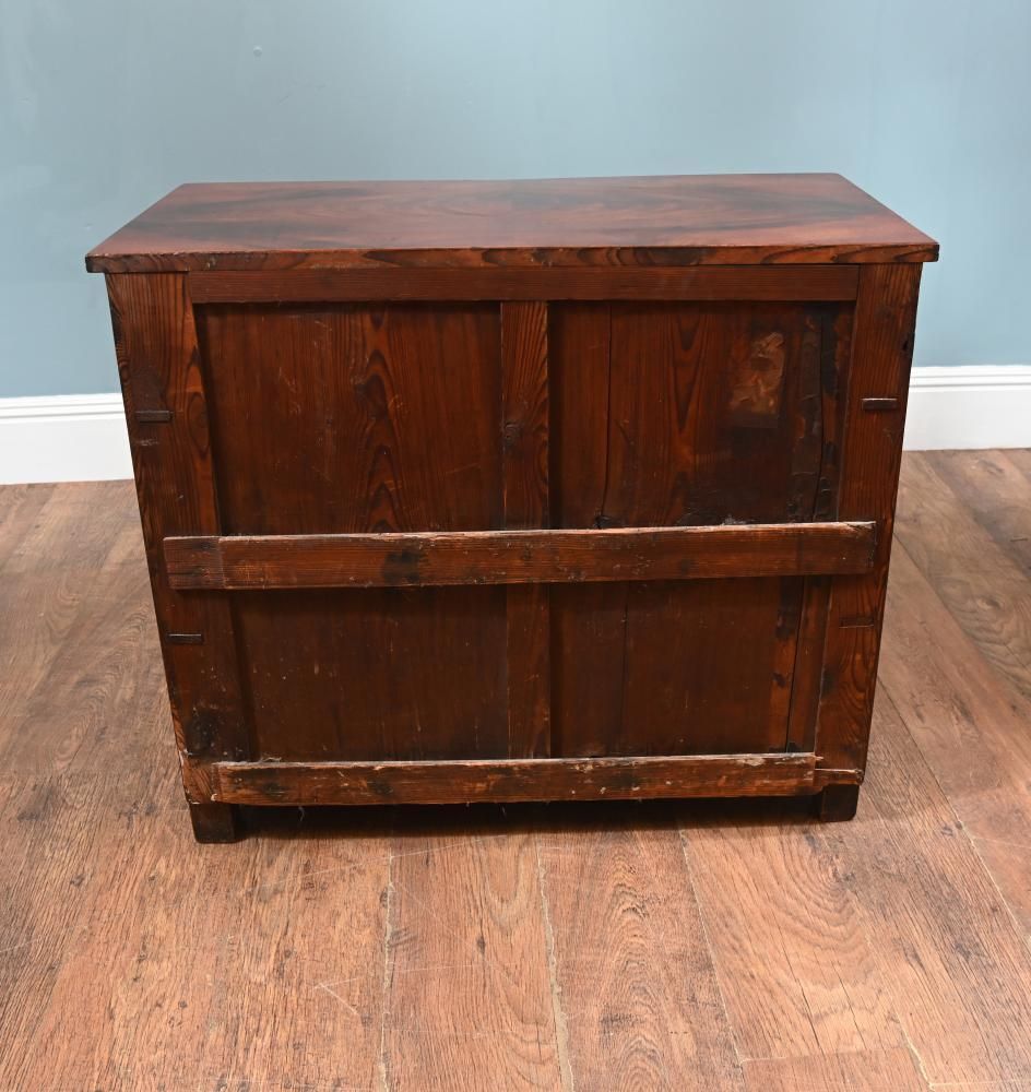 Victorian Mahogany Chest Drawers 1880 Commode photo for sale